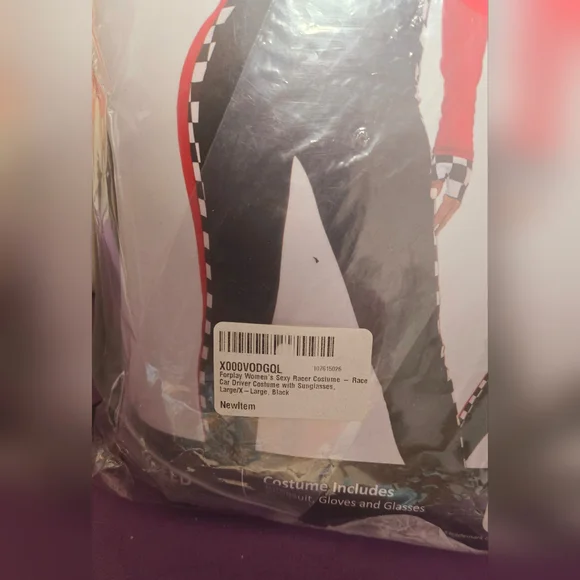 FORPLAY WOMEN'S SEXY RACER COSTUME WORN ONE TIME - Picture 4 of 6